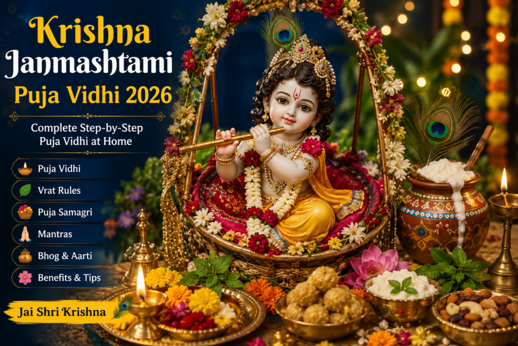 krishna janmastmi puja vidhi 2026